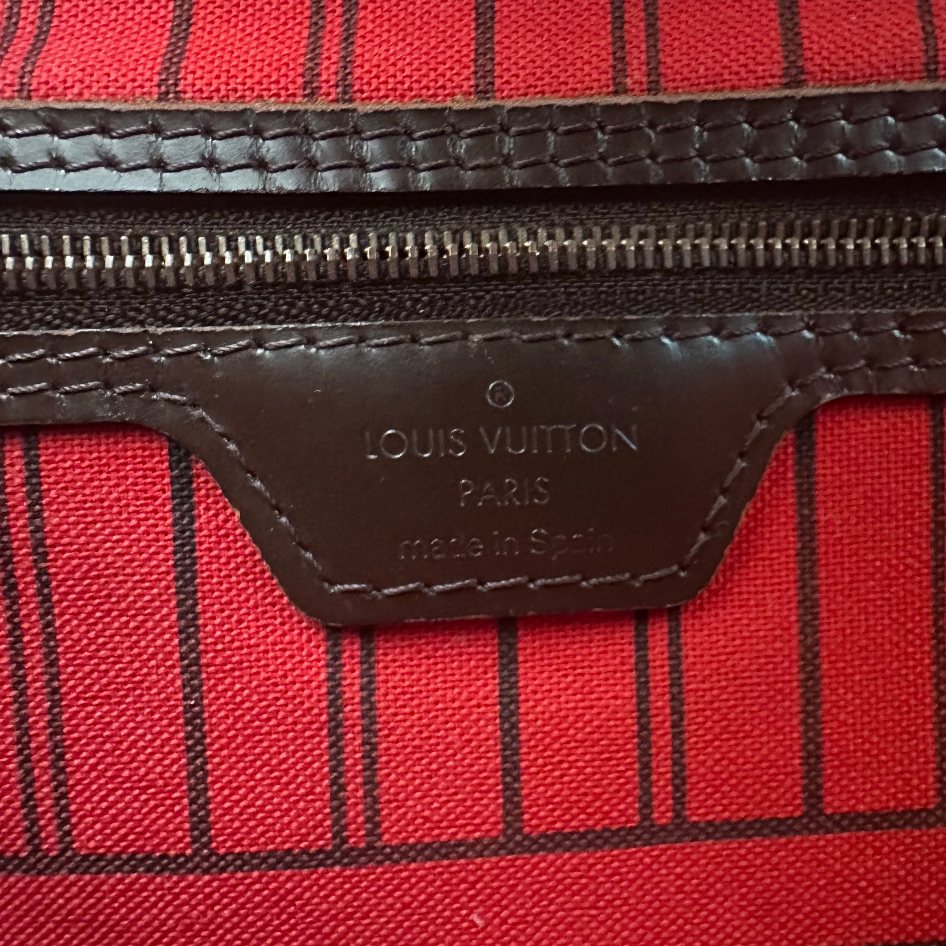 Louis Vuitton Damier Ebene Neverfull MM