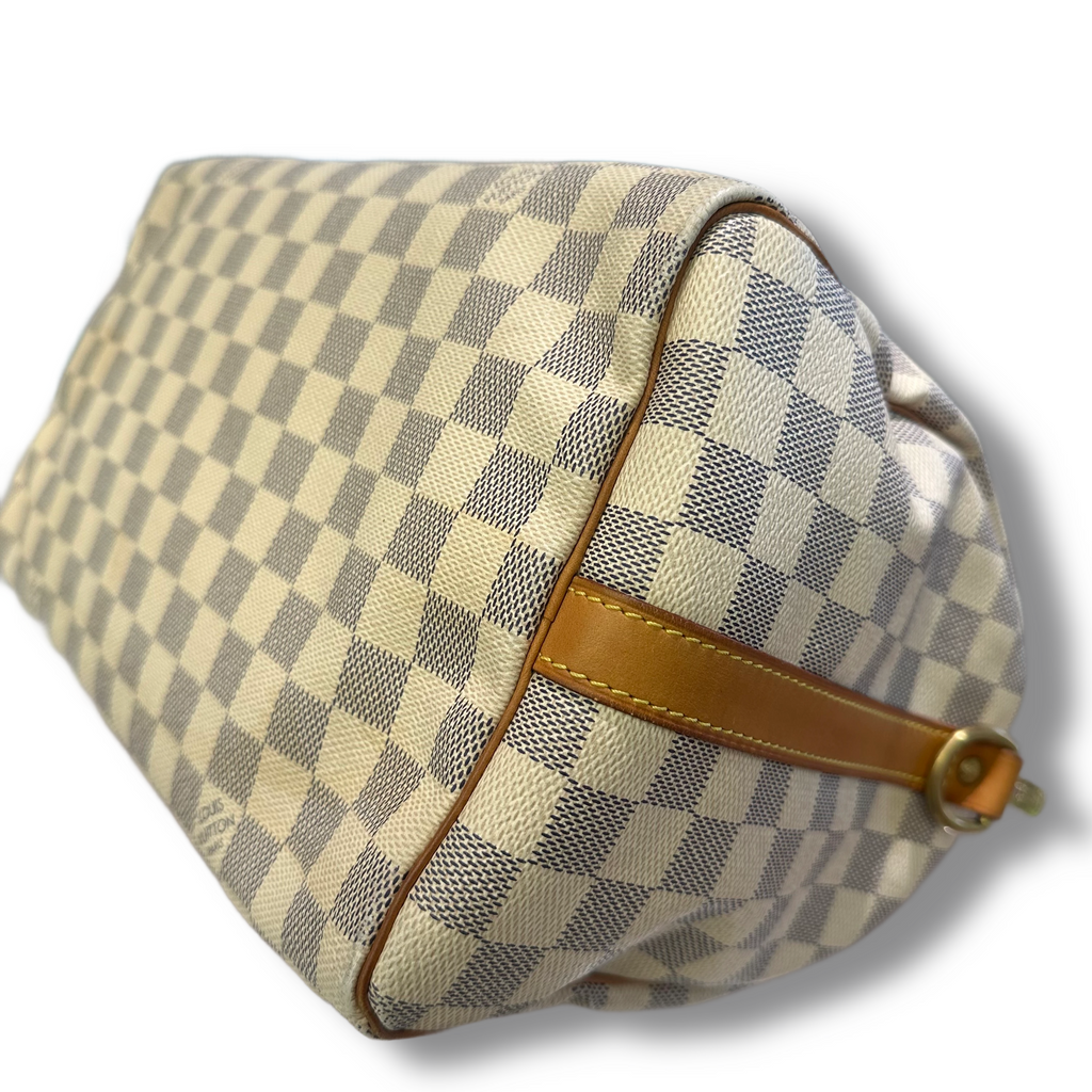 Louis Vuitton Speedy 30 in Damier Azur