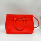 Gucci 1955 Horsebit Red Leather Handbag 