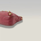 BALENCIAGA Classic Motorcycle Rosa con Borchie Oro