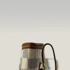 Louis Vuitton Neverfull MM Damier Azur– Borsa Shopper Iconica in Tela