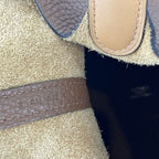 HERMÈS Picotin Lock 18 Gold in Pelle Martellata con Hardware Dorato, Lucchetto e Chiavi – Stamp Z