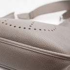 Hermès Evelyne 29 nera in pelle Clemence con ferramenta argentata