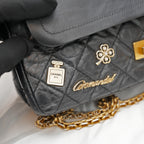 Chanel – borsa a spalla 2.55 trapuntata nera