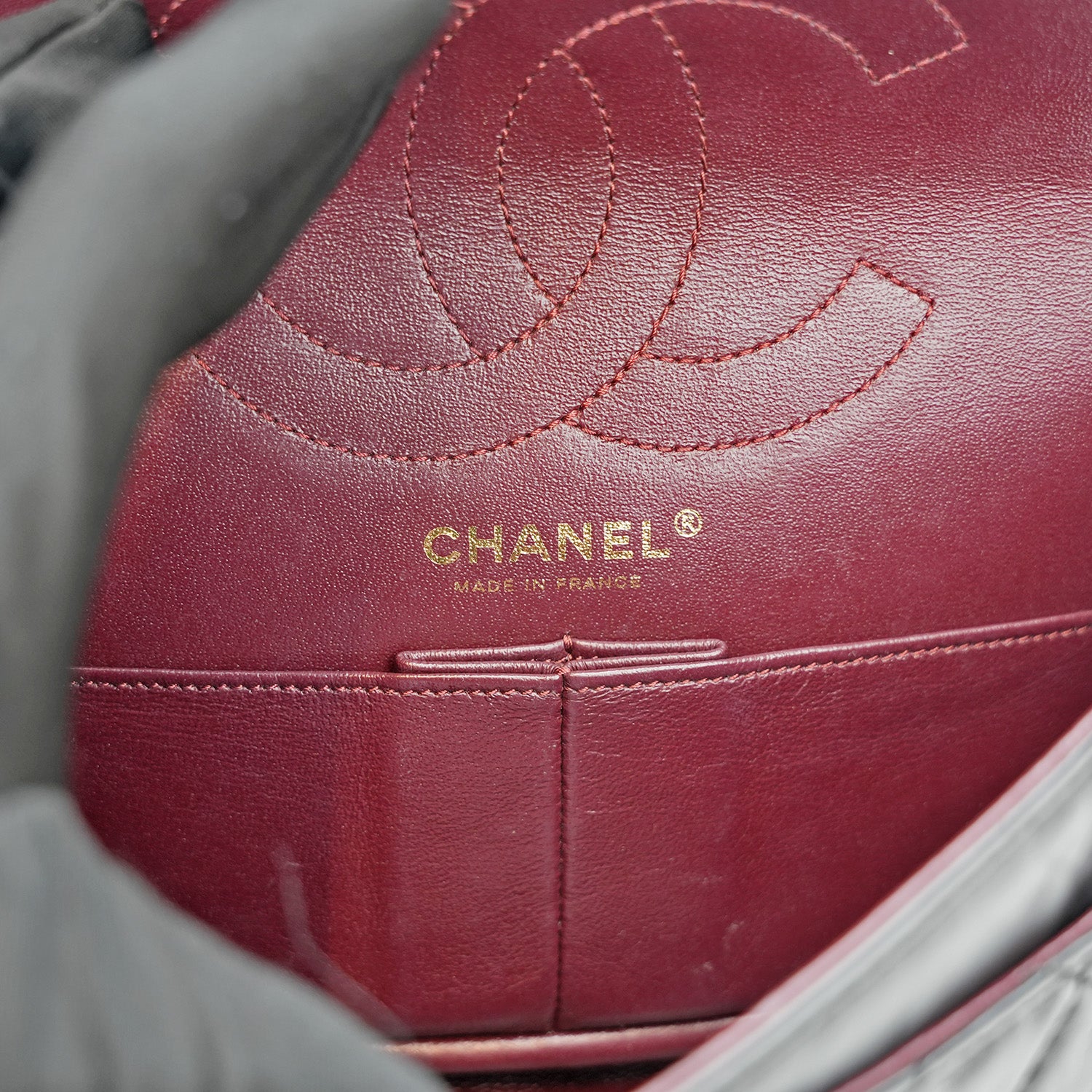 Chanel – borsa a spalla 2.55 trapuntata nera