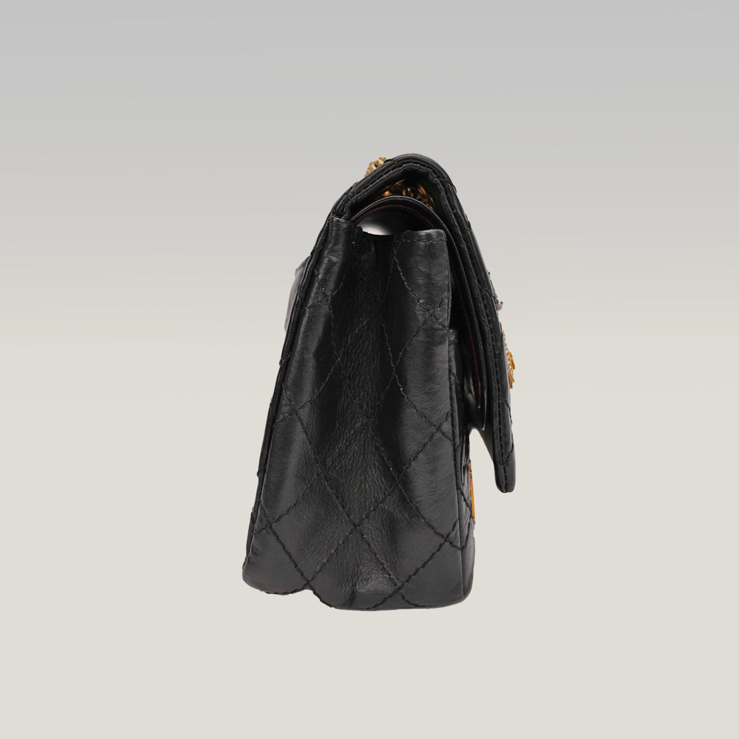 Chanel – borsa a spalla 2.55 trapuntata nera
