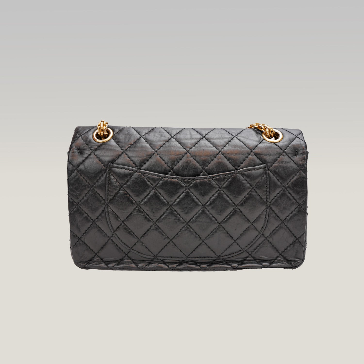Chanel – borsa a spalla 2.55 trapuntata nera