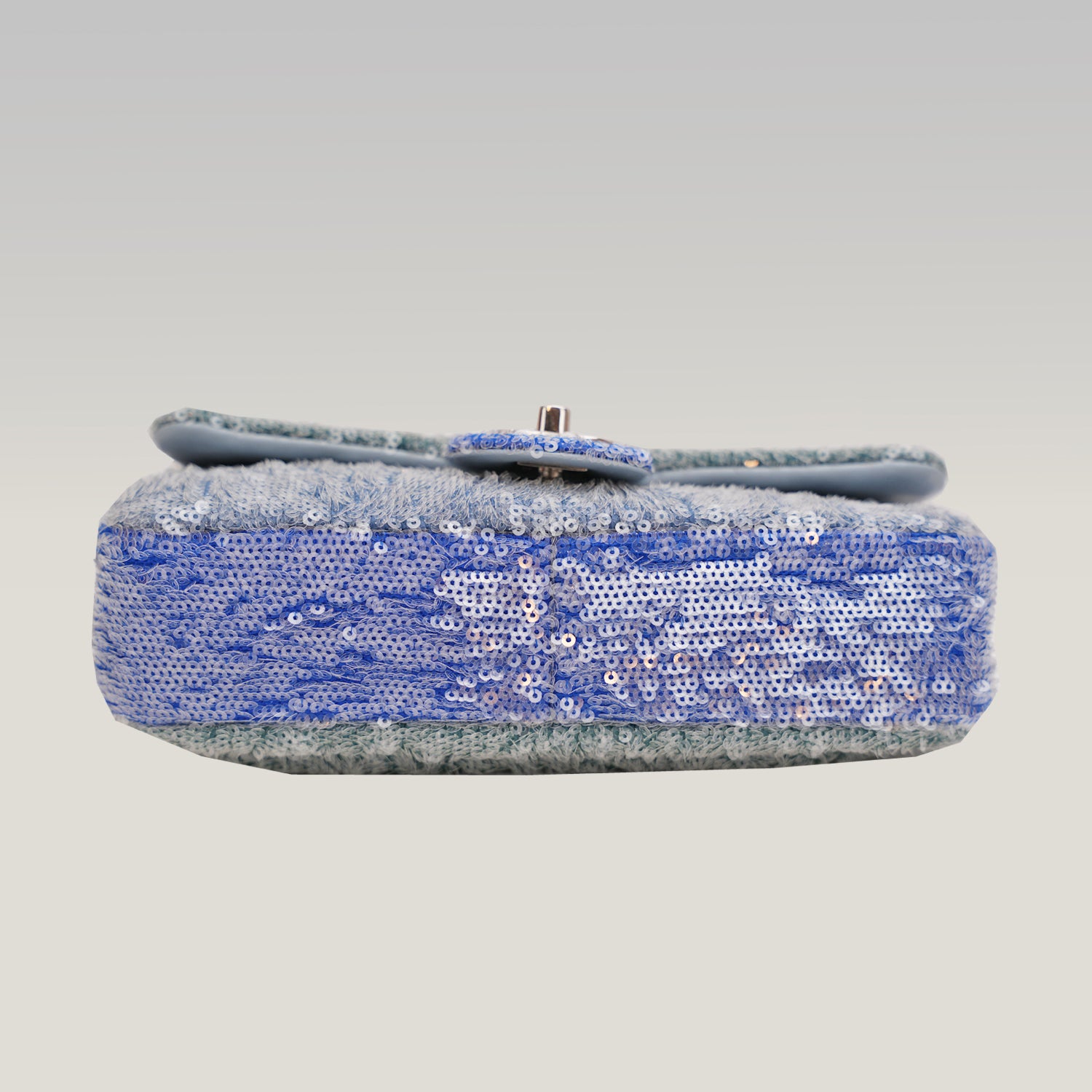 Chanel Classic Flap 25 Limited Edition with Blue Sequins – 2018 