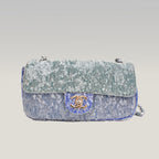 Chanel Classic Flap 25 Limited Edition with Blue Sequins – 2018 
