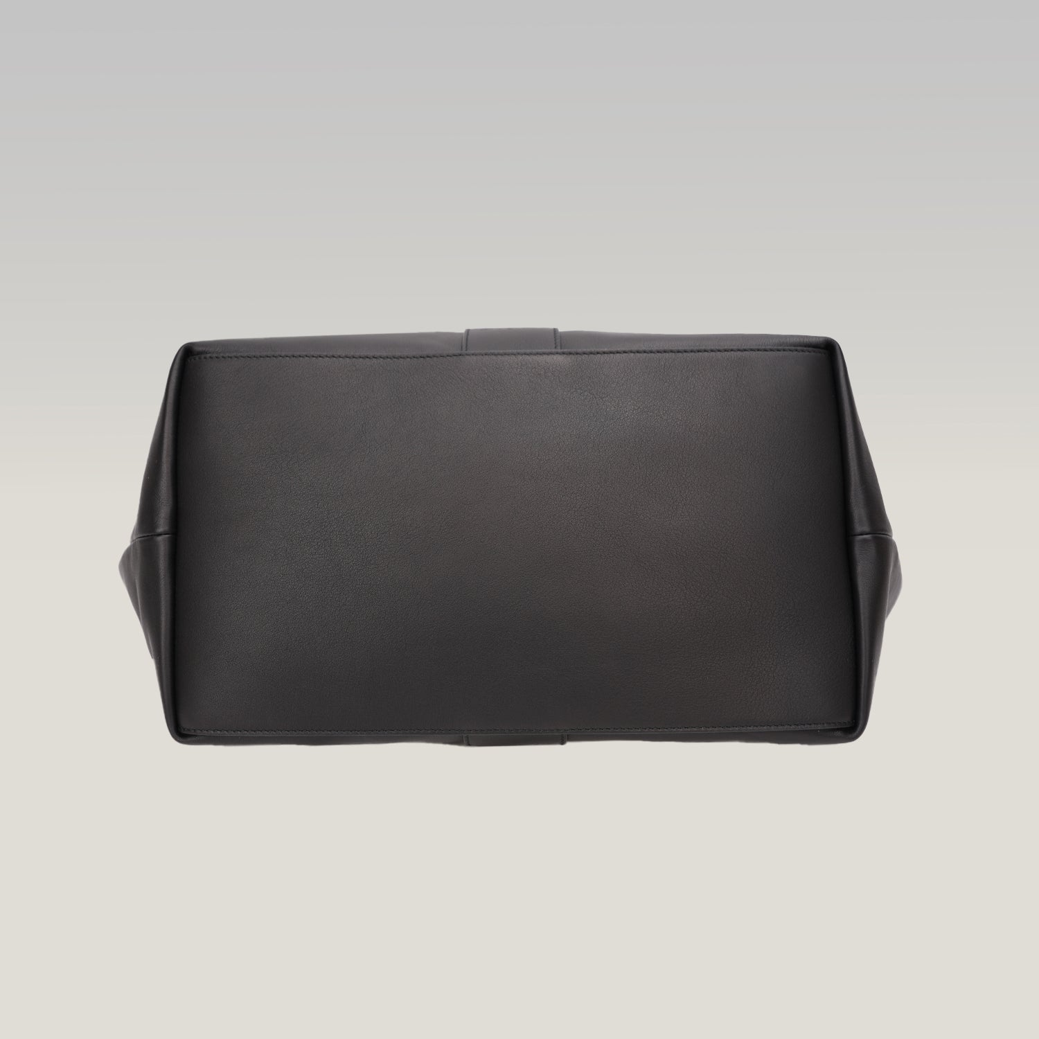 Saint Laurent Y Tote Bag in Pelle Nera Borsa a Spalla Grande Minimal Chic