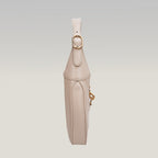 Gucci Jackie  borsa a spalla in pelle beige con chiusura piston