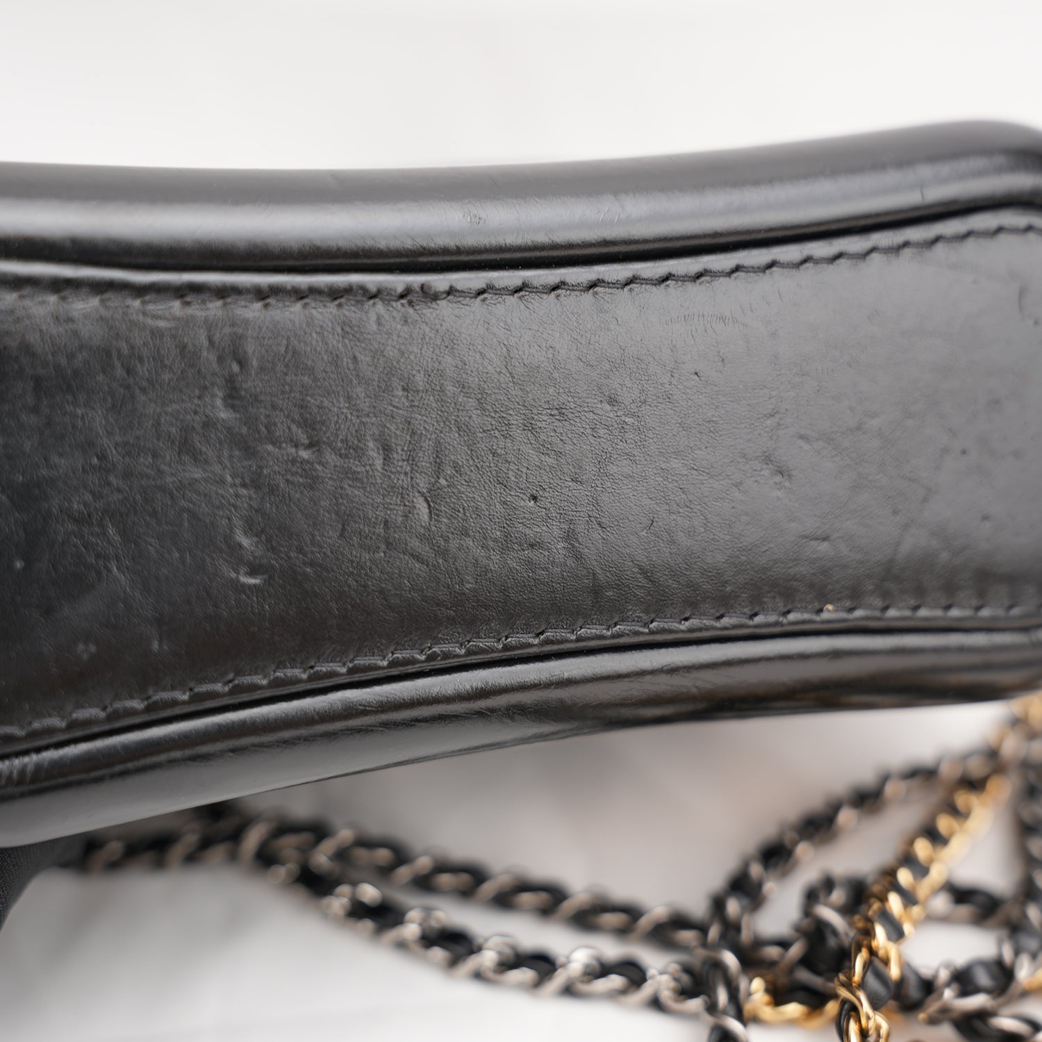 Chanel Black Hobo Shoulder Bag 