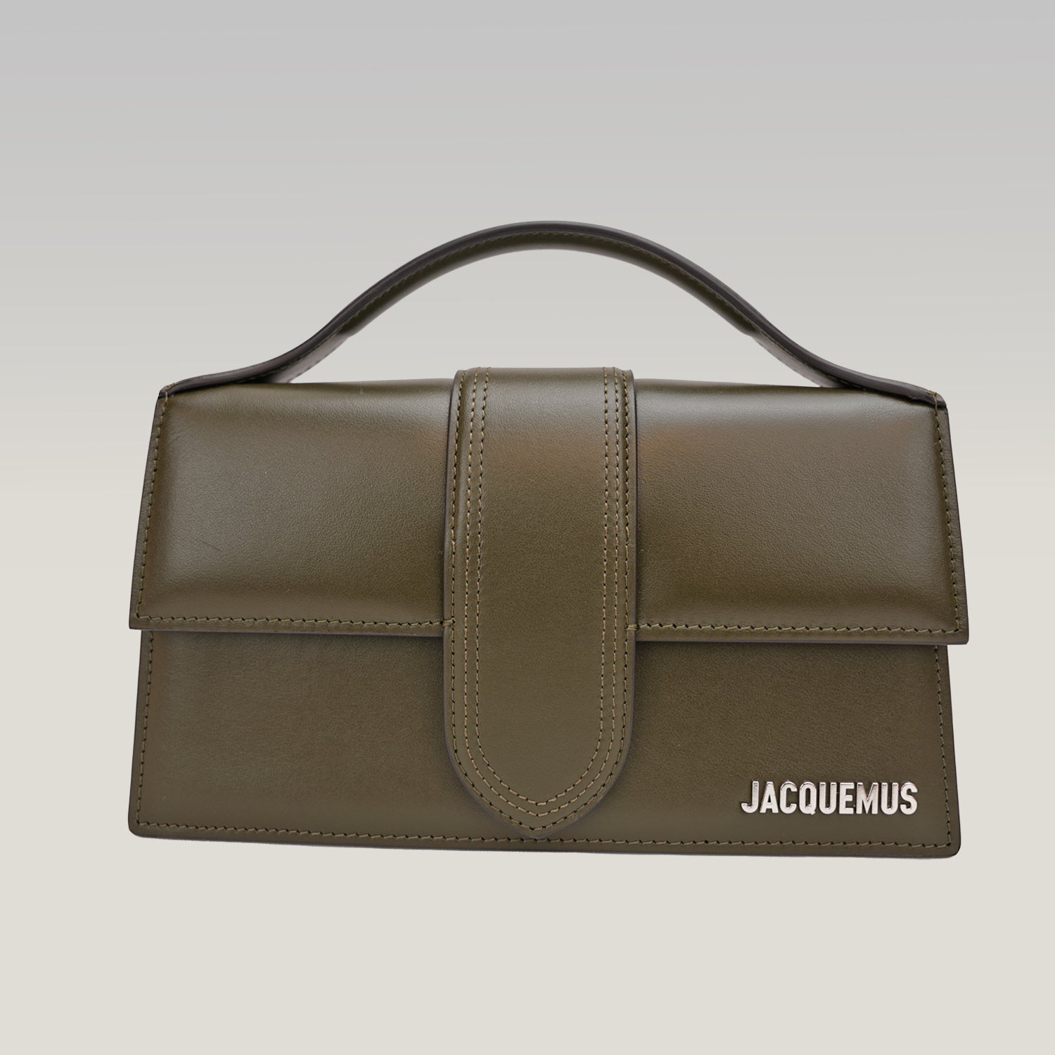 Jacquemus Il Grande Bambino verde scuro – Come nuova, con dust bag e card