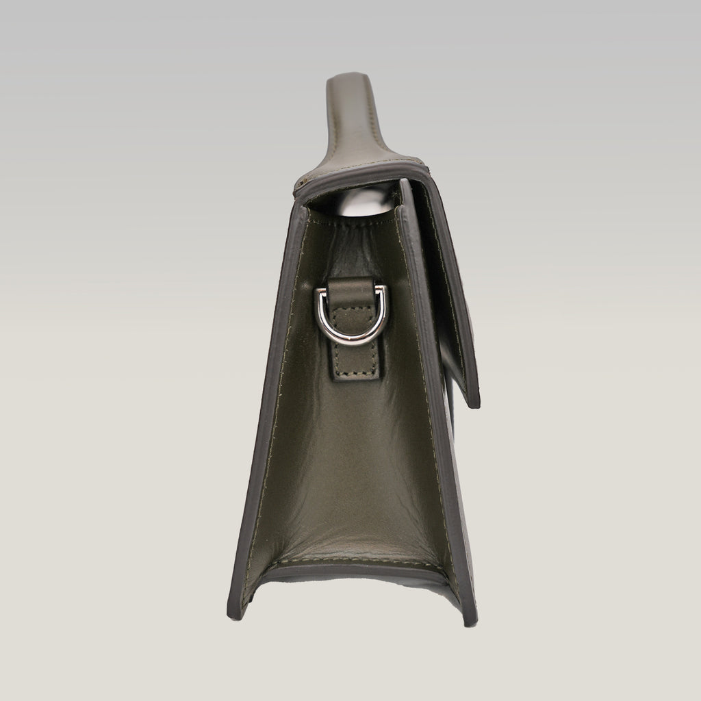 Jacquemus Il Grande Bambino verde scuro – Come nuova, con dust bag e card