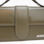 Jacquemus Il Grande Bambino verde scuro – Come nuova, con dust bag e card