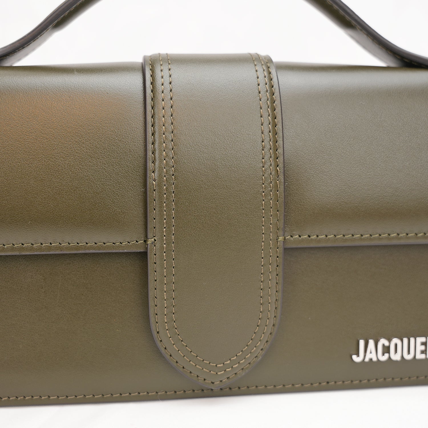 Jacquemus Il Grande Bambino verde scuro – Come nuova, con dust bag e card