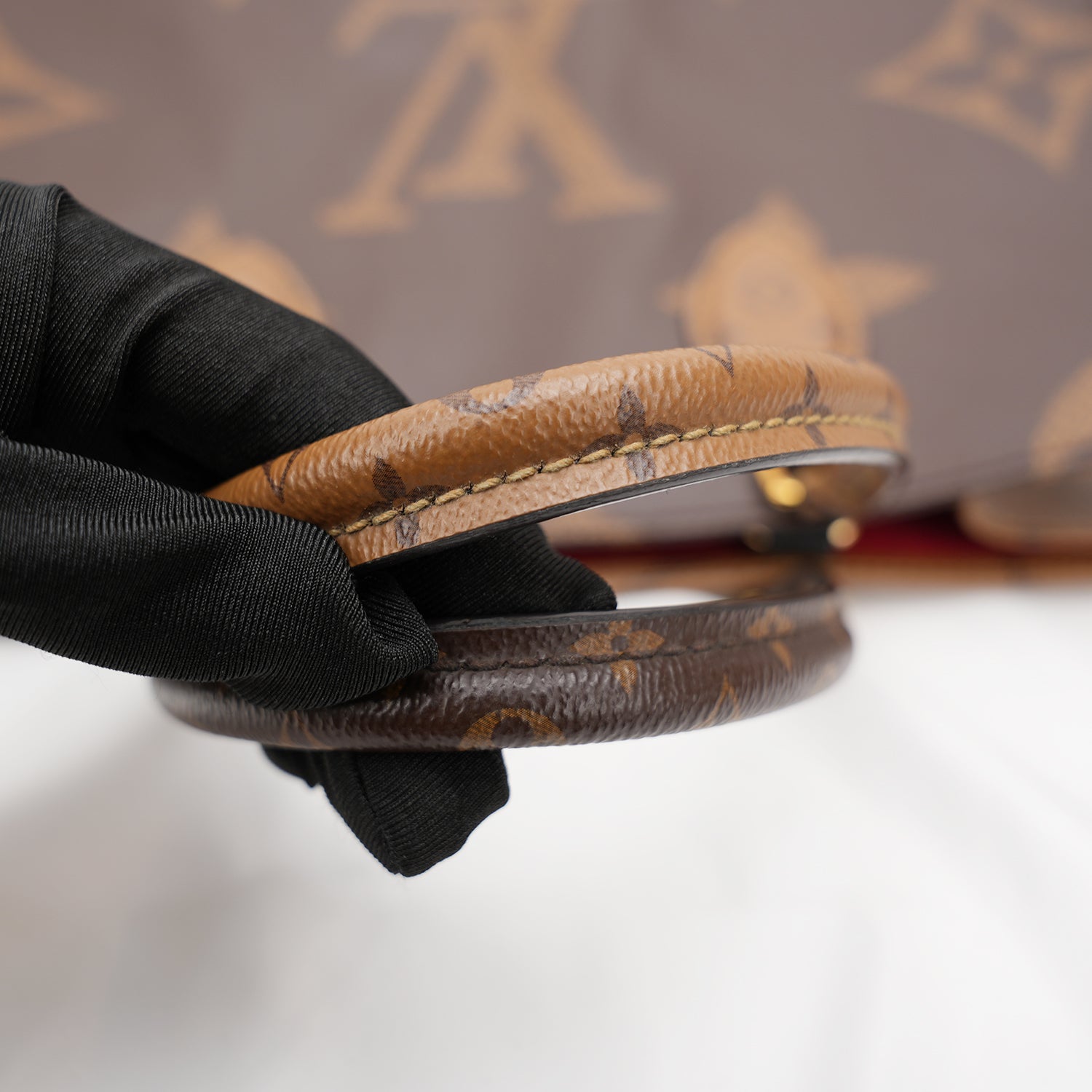 Louis Vuitton Onthego borsa tote Monogram GM con chip – iconica