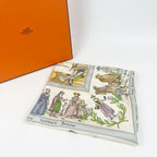 Hermès Carré 90 "Costumes Civils" Multicolor Silk Scarf