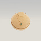 Van Cleef & Arpels Vintage Alhambra Collana 1 Motivo in Turchese e Oro Giallo 18K 2021