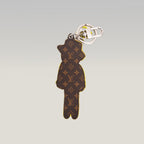 Louis Vuitton LV Friends Portachiavi Charm Spaventapasseri in Tela Monogram Multicolore