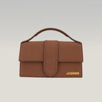 Jacquemus Borsa a Mano in Camoscio Marrone
