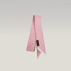 Louis Vuitton BB Bandeau Silk Scarf Pink Louis Vuitton Paris