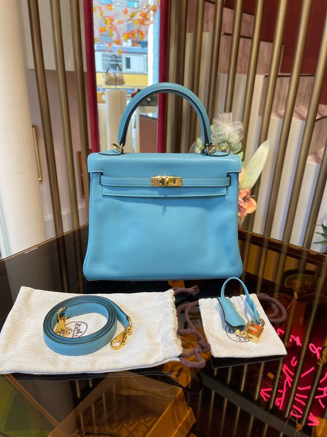 Hermès Kelly 25 Swift Leather