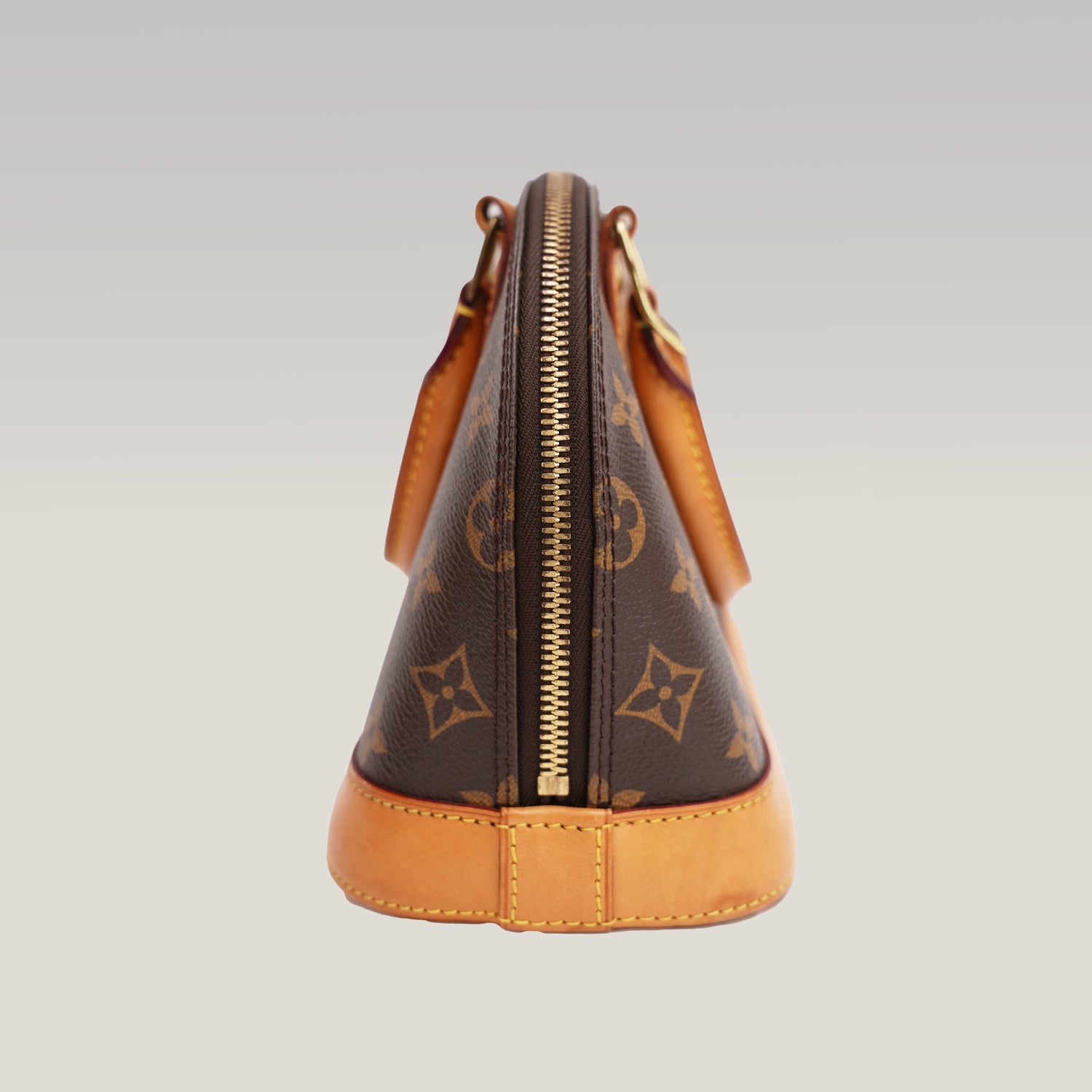 Louis Vuitton Alma BB in tela Monogram marrone