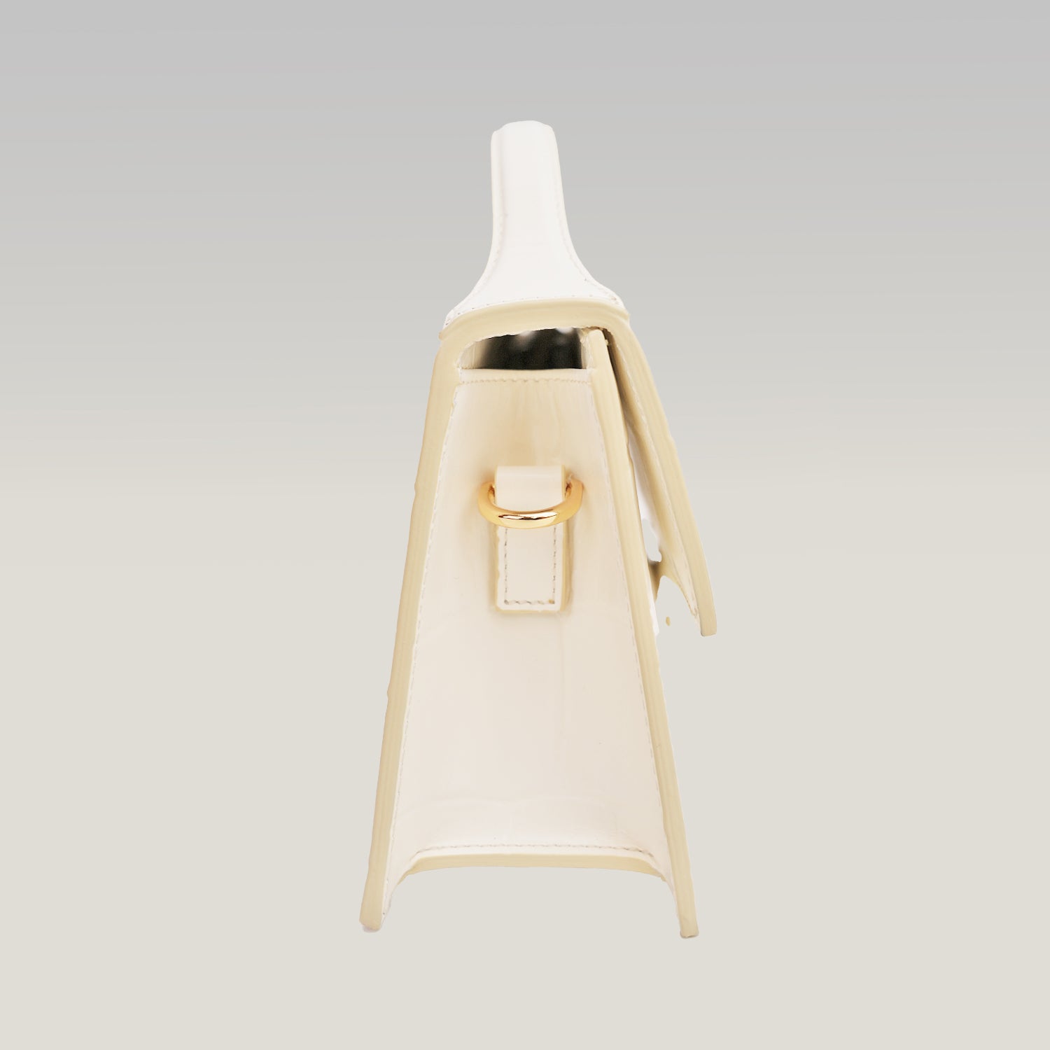 Jacquemus Le Grand Bambino Bianco Croc-Effect – Elegante e Iconica