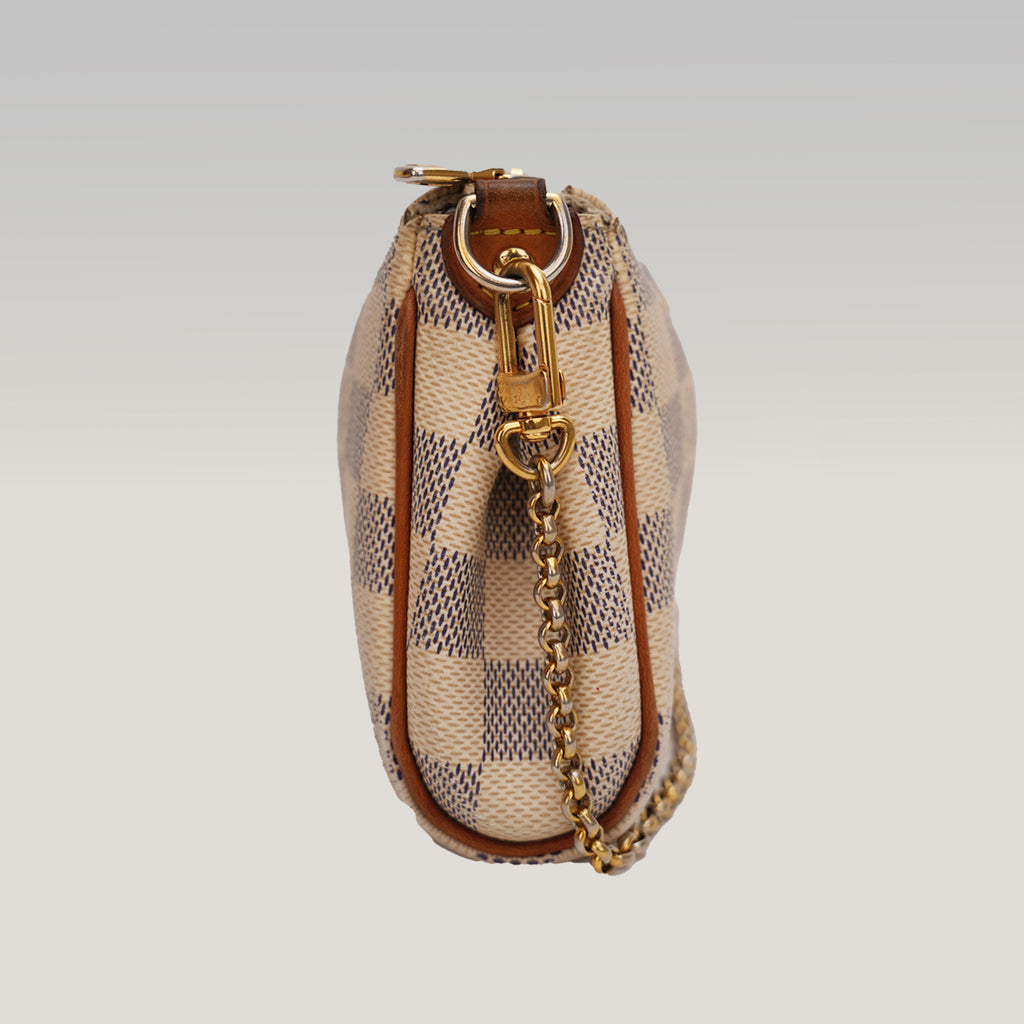 Louis Vuitton Eva Damier Azur bianca – SN4152