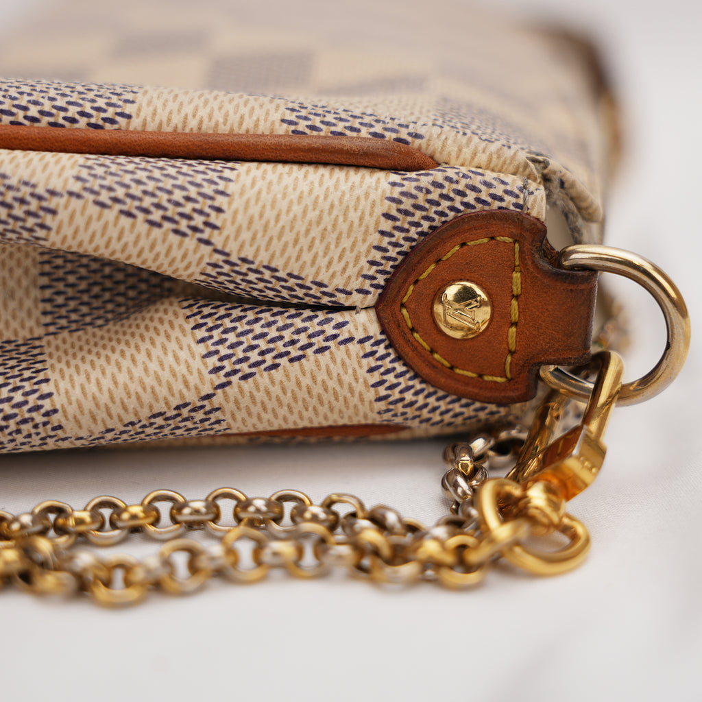 Louis Vuitton Eva Damier Azur bianca – SN4152