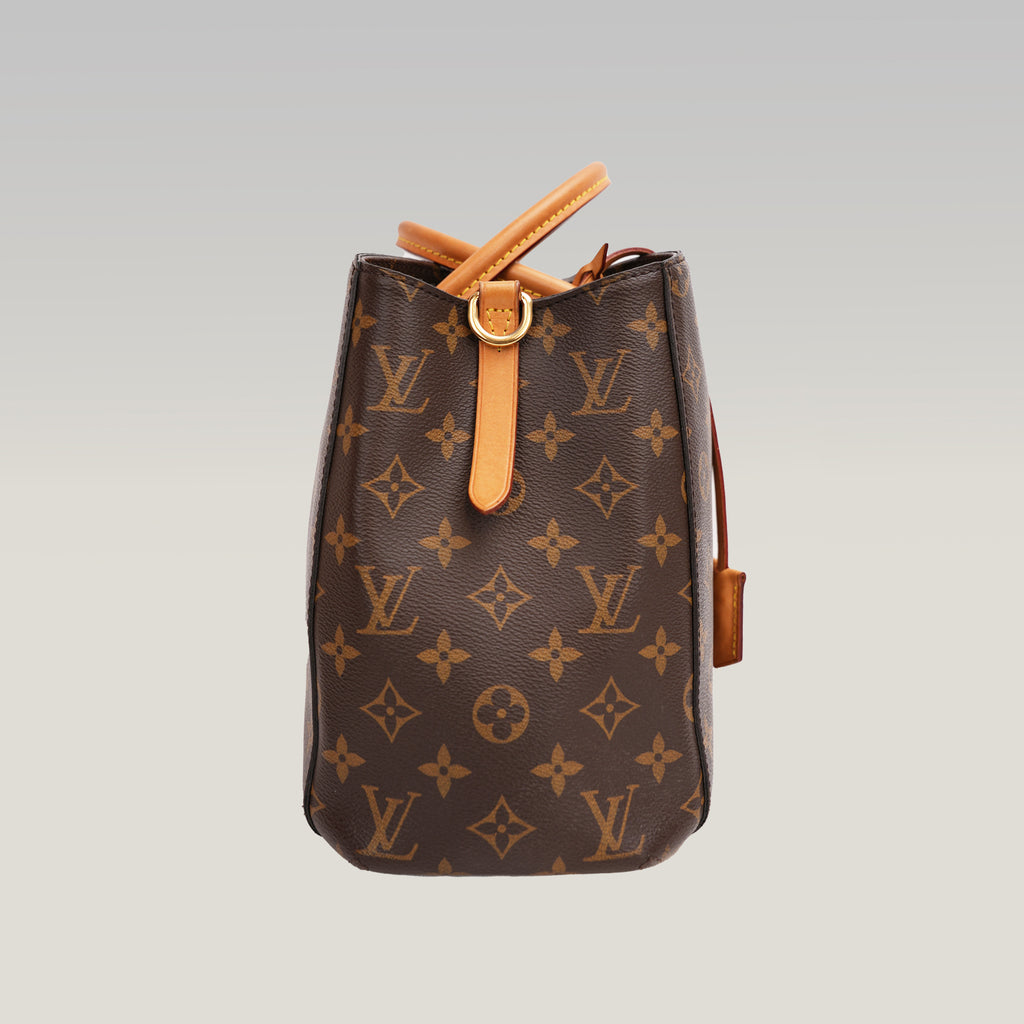 Louis Vuitton Montaigne MM Monogram Canvas with Leather – Handbag 
