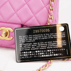 Chanel Classic Flap “Square” pink 
