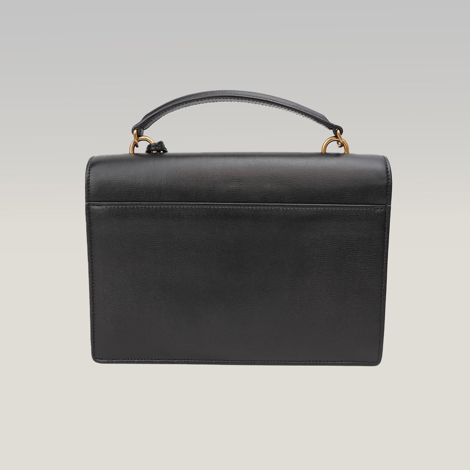 Saint Laurent Paris Sunset Medium Borsa in Pelle Nera