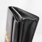 Saint Laurent Paris Sunset Medium Borsa in Pelle Nera