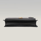 Saint Laurent Paris Sunset Medium Borsa in Pelle Nera