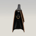 Jacquemus Il Grande Bambino rafia giallo e nero