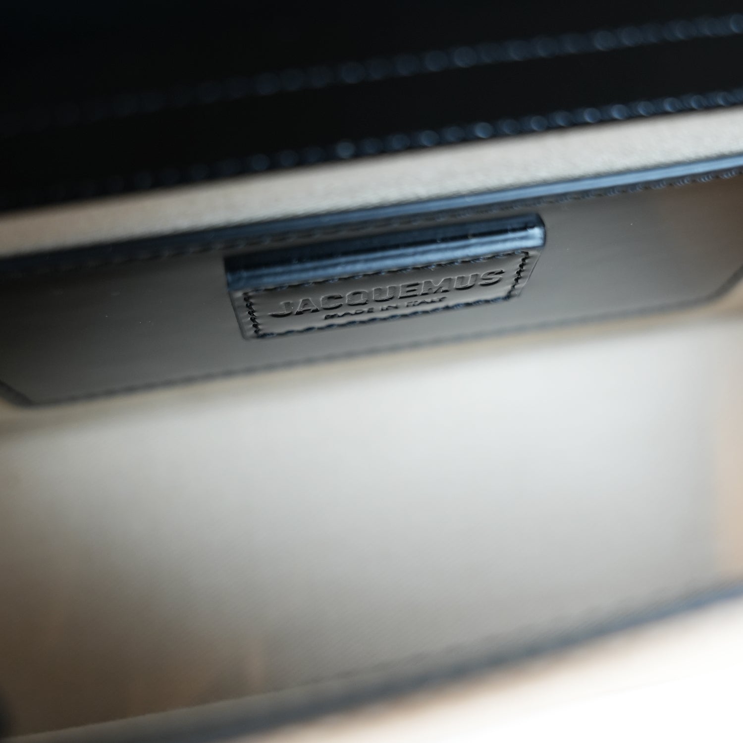 Jacquemus Il Grande Bambino rafia giallo e nero