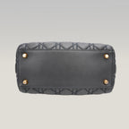 Dior Lady Dior Media Borsa Cannage in Pelle Nera