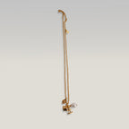 Chanel CC Multicharm Necklace Gold with Pearl and Crystals