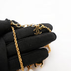 Chanel CC Multicharm Necklace Gold with Pearl and Crystals