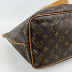 Louis Vuitton Palermo PM Borsa in Tela Monogram con Finiture in Pelle