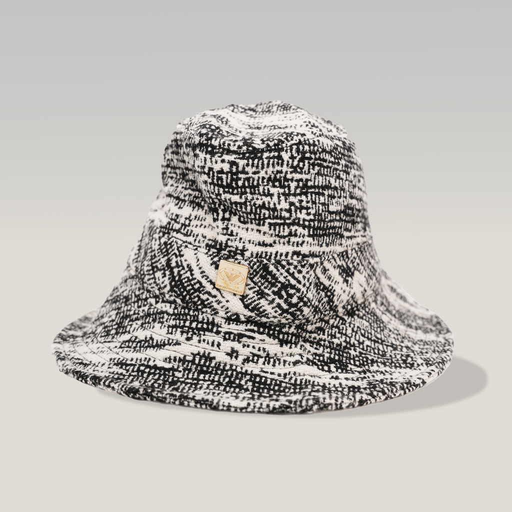 Emporio Armani Black and White Bucket Hat