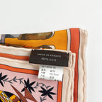 Hermès Carré 90 "Kachinas" Multicolor Silk Scarf