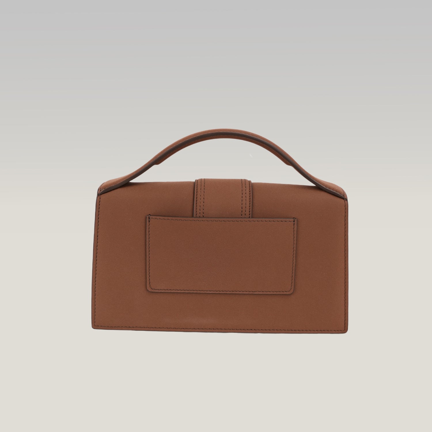 Jacquemus Borsa a Mano in Camoscio Marrone