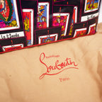 Christian Louboutin Cabata Tote Bag Pelle Stampa Tarot de Marseille Multicolor