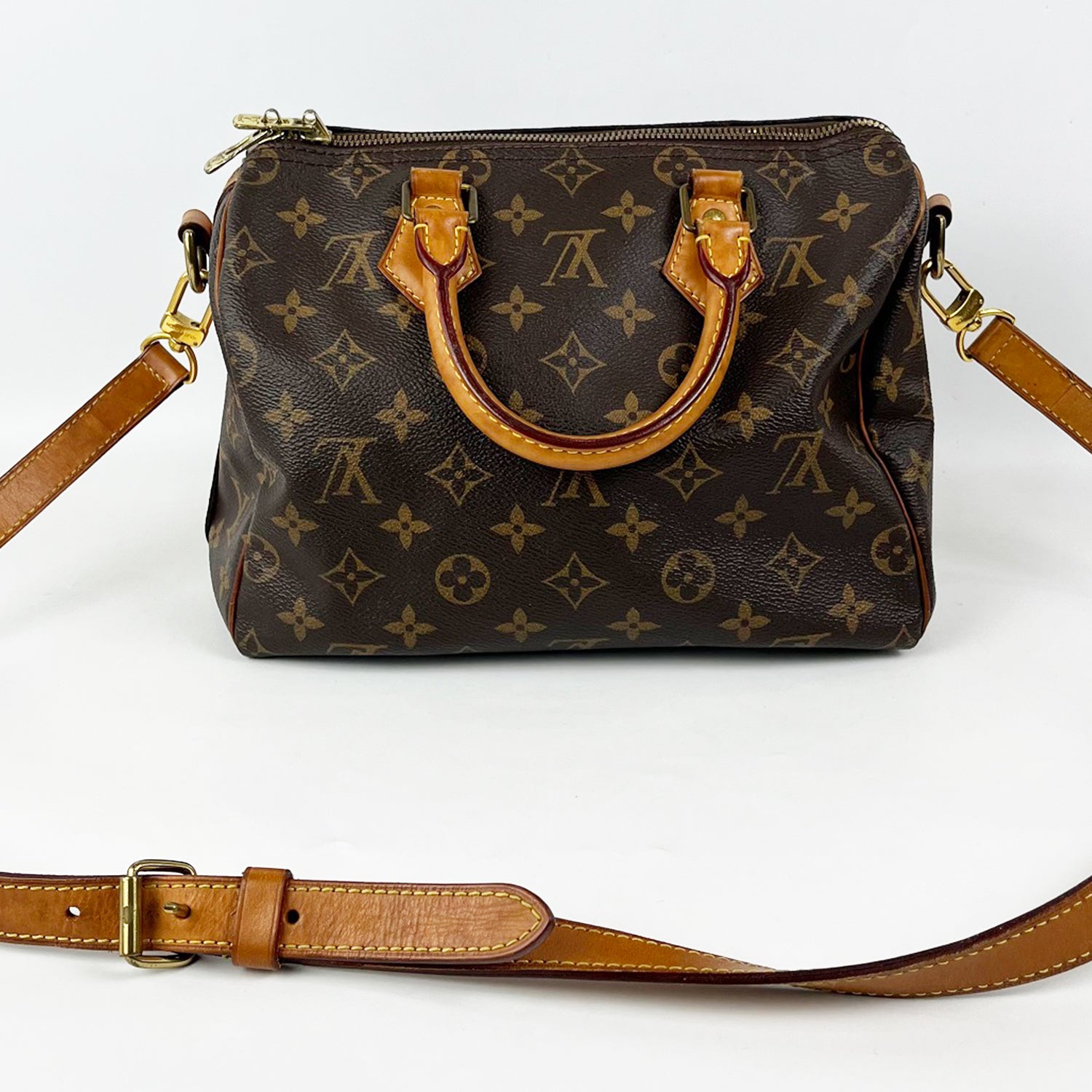 Louis Vuitton Speedy 25 Bandoulière Monogram Canvas