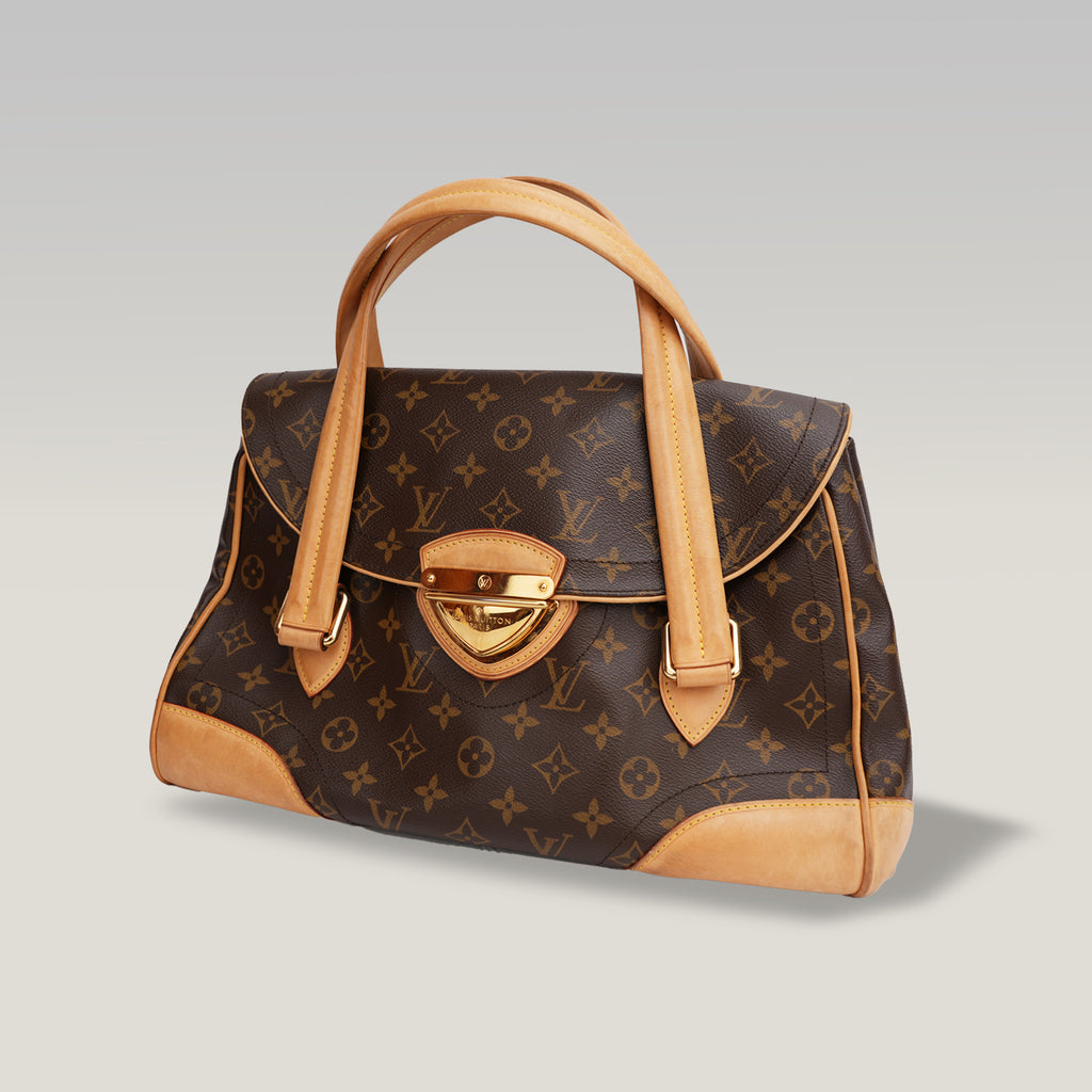 Louis Vuitton Beverly Monogram – Monogram Canvas Handbag with Leather Trim 