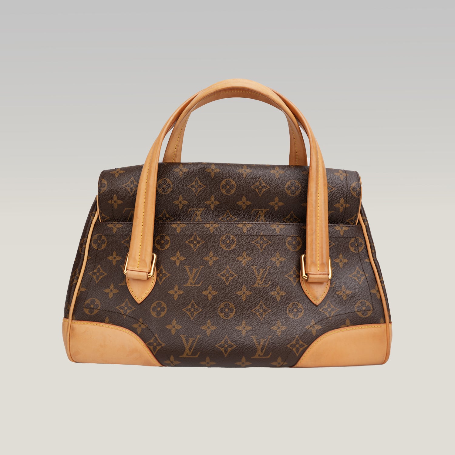 Louis Vuitton Beverly Monogram – Monogram Canvas Handbag with Leather Trim 