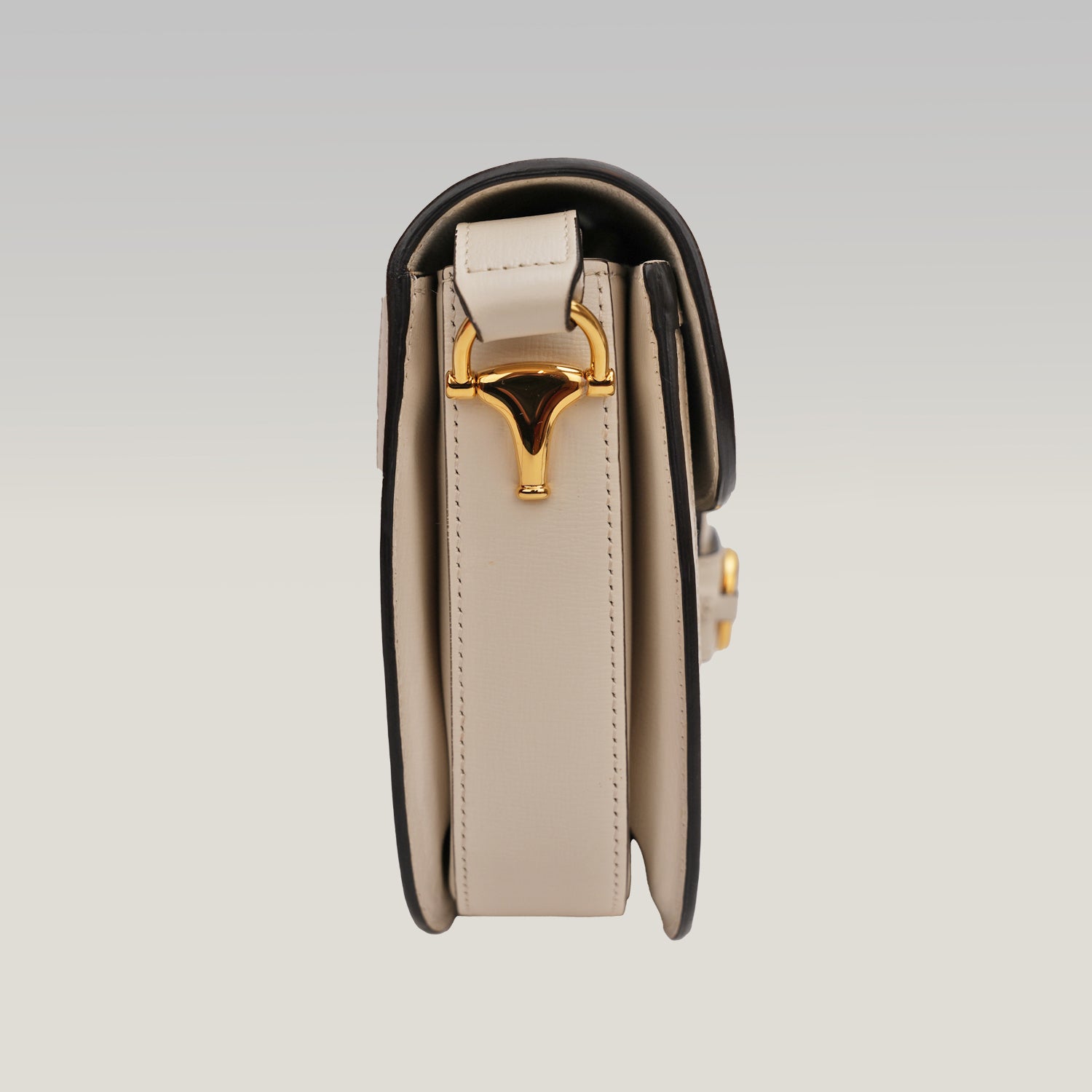 Gucci Horsebit 1955 Borsa Beige/Bianco